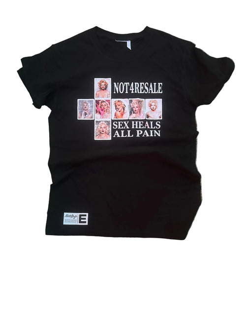 Heal All Pain Black T-Shirt