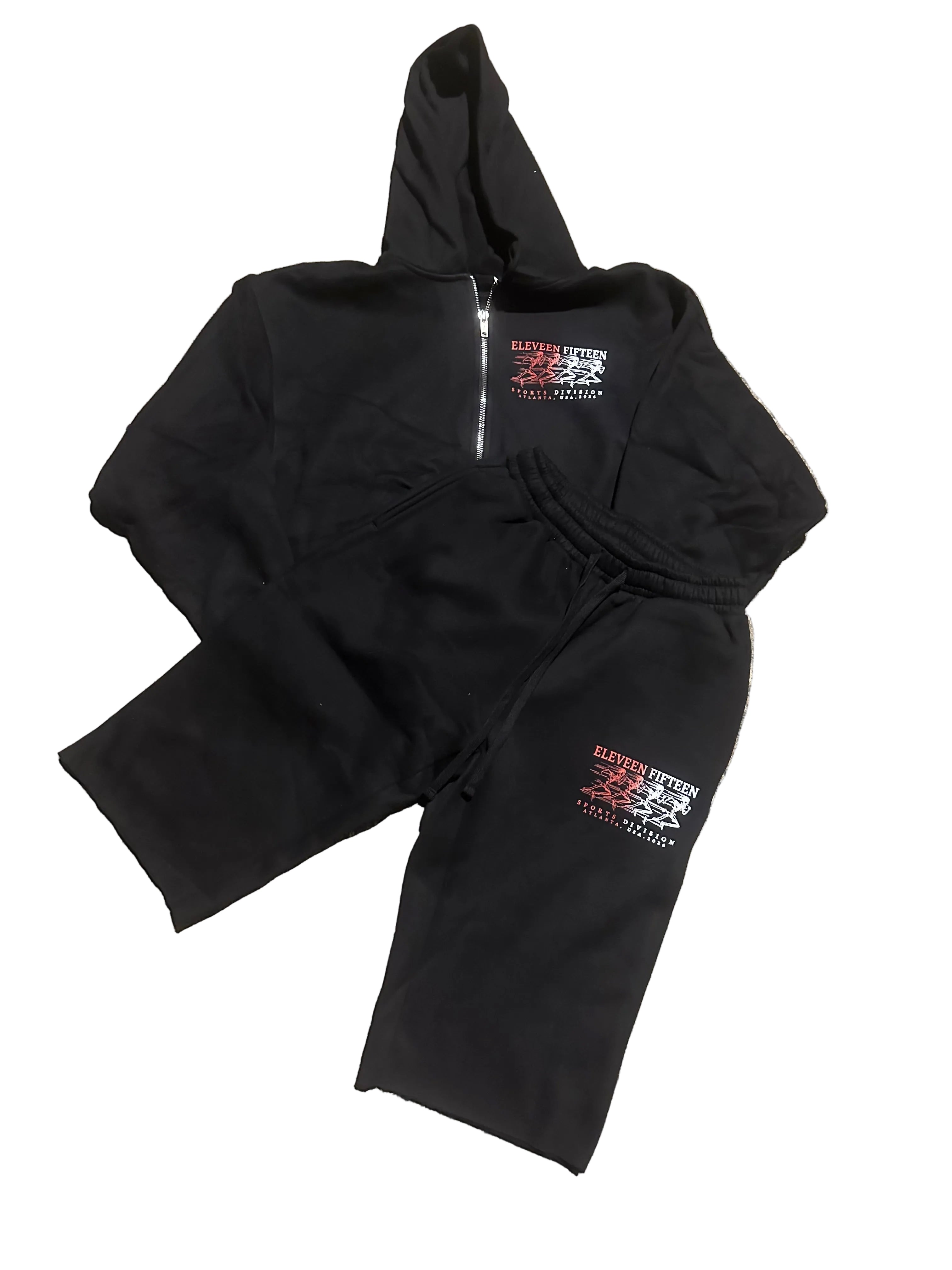 Running Man Black Red And White Set